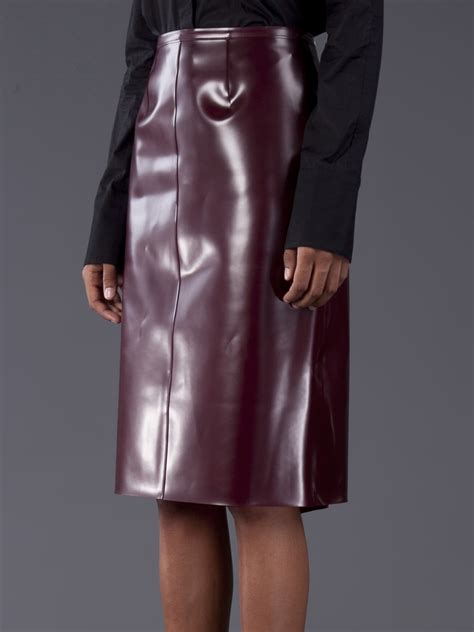 burberry prorsum rubber skirt|Burberry Prorsum Skirts .